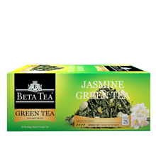Şəkili Qalereya görüntüləyicisinə yükləyin, Beta Jasmıne Green (Yasəmənli Yaşıl Çay) Paket Çay 25*2 Qr