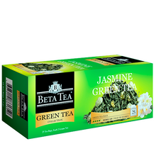 Şəkili Qalereya görüntüləyicisinə yükləyin, Beta Jasmıne Green (Yasəmənli Yaşıl Çay) Paket Çay 25*2 Qr