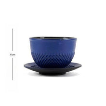 Şəkili Qalereya görüntüləyicisinə yükləyin, Çuqun Fincan Mavi 150 ml (0472)