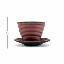 Şəkili Qalereya görüntüləyicisinə yükləyin, Çuqun Fincan Bənövşəyi 120 ml (0482)