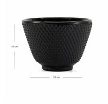 Şəkili Qalereya görüntüləyicisinə yükləyin, Çuqun Fincan Qara 50 ml (0490)