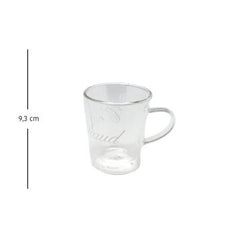Cüt şüşəli stəkan 200 ml (0324)