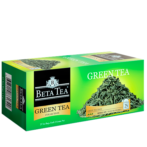 Beta Green( Yaşıl Çay) Paket Çay 25*2 Qr