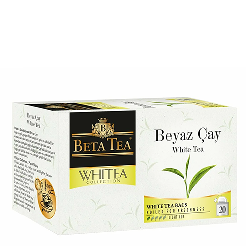 Beta HerbTea Kolleksiyası Ağ Çay Paket Çay 20*1,2 Qr