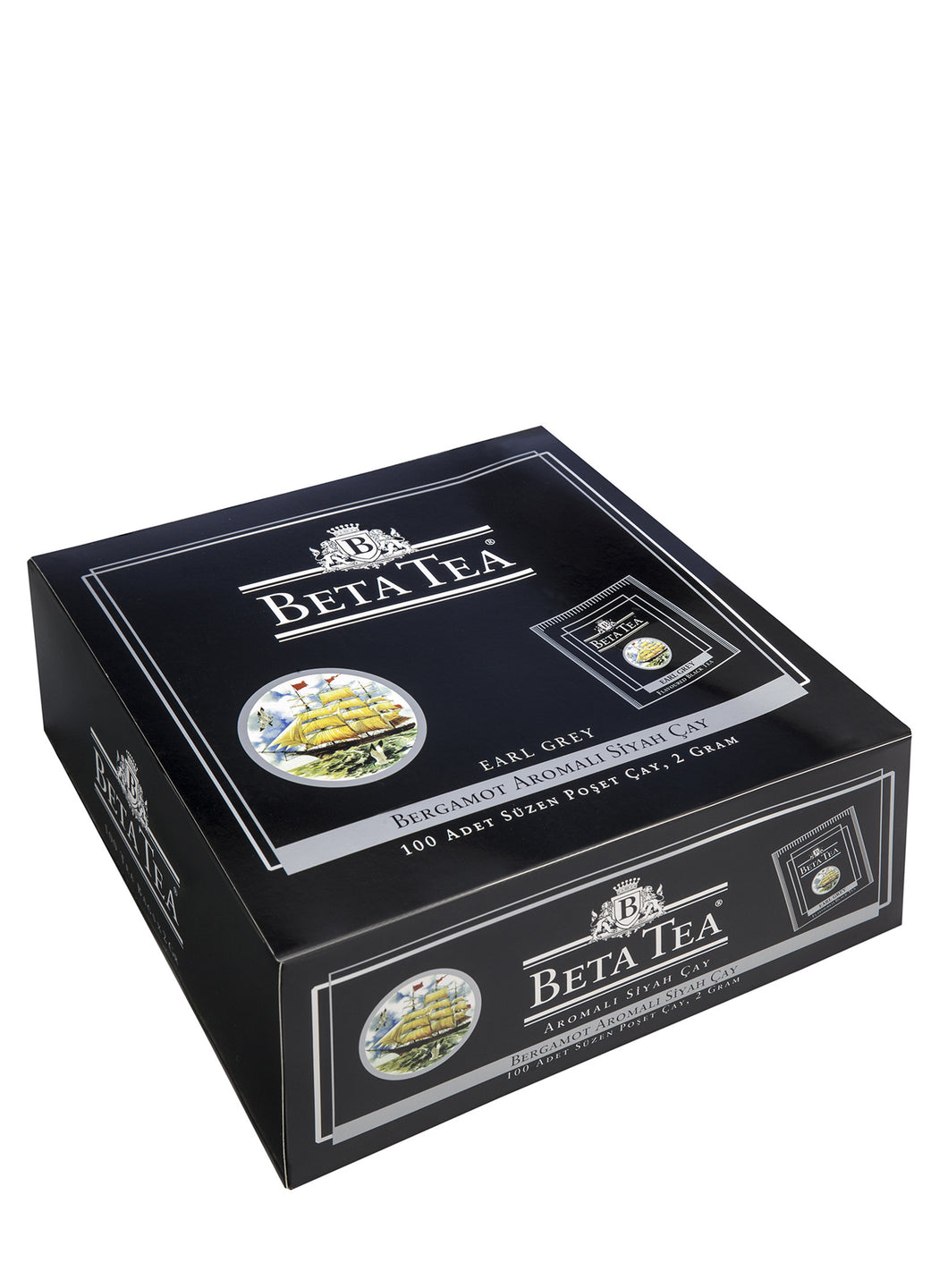 Beta Earl Grey Paket Çay (Berqamot Ətirli) 100*2 Qr