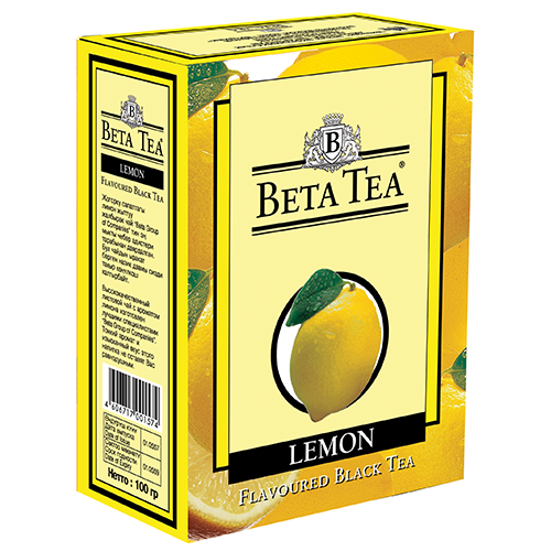 Beta Lemon 100 Qr (Limon Ətirli Qara Çay)