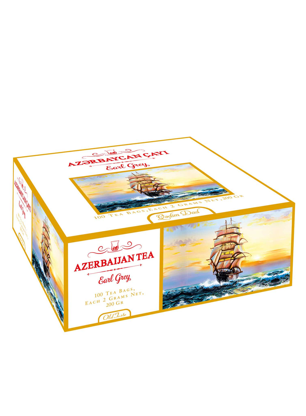 Azərbaycan Earl Grey (Berqamot ətirli) Paket Çay 100*2 Gr