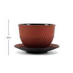 Çuqun Fincan Qırmızı 150 ml (0470)