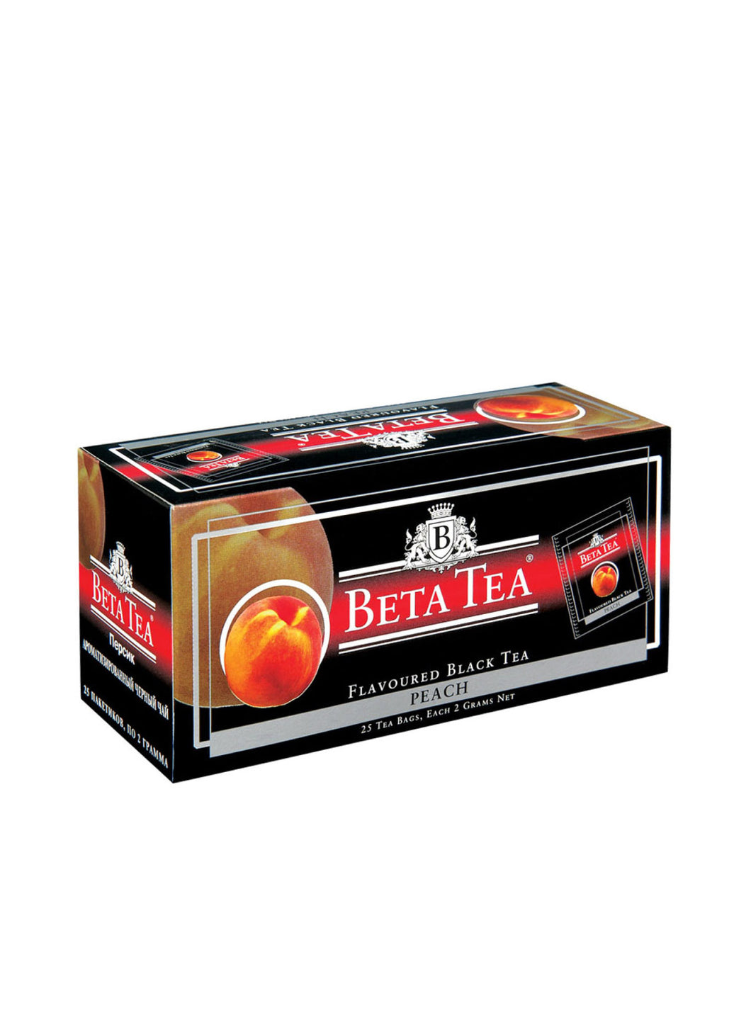 Beta Peach (Şaftalı) Paket Çay 25*2 Qr