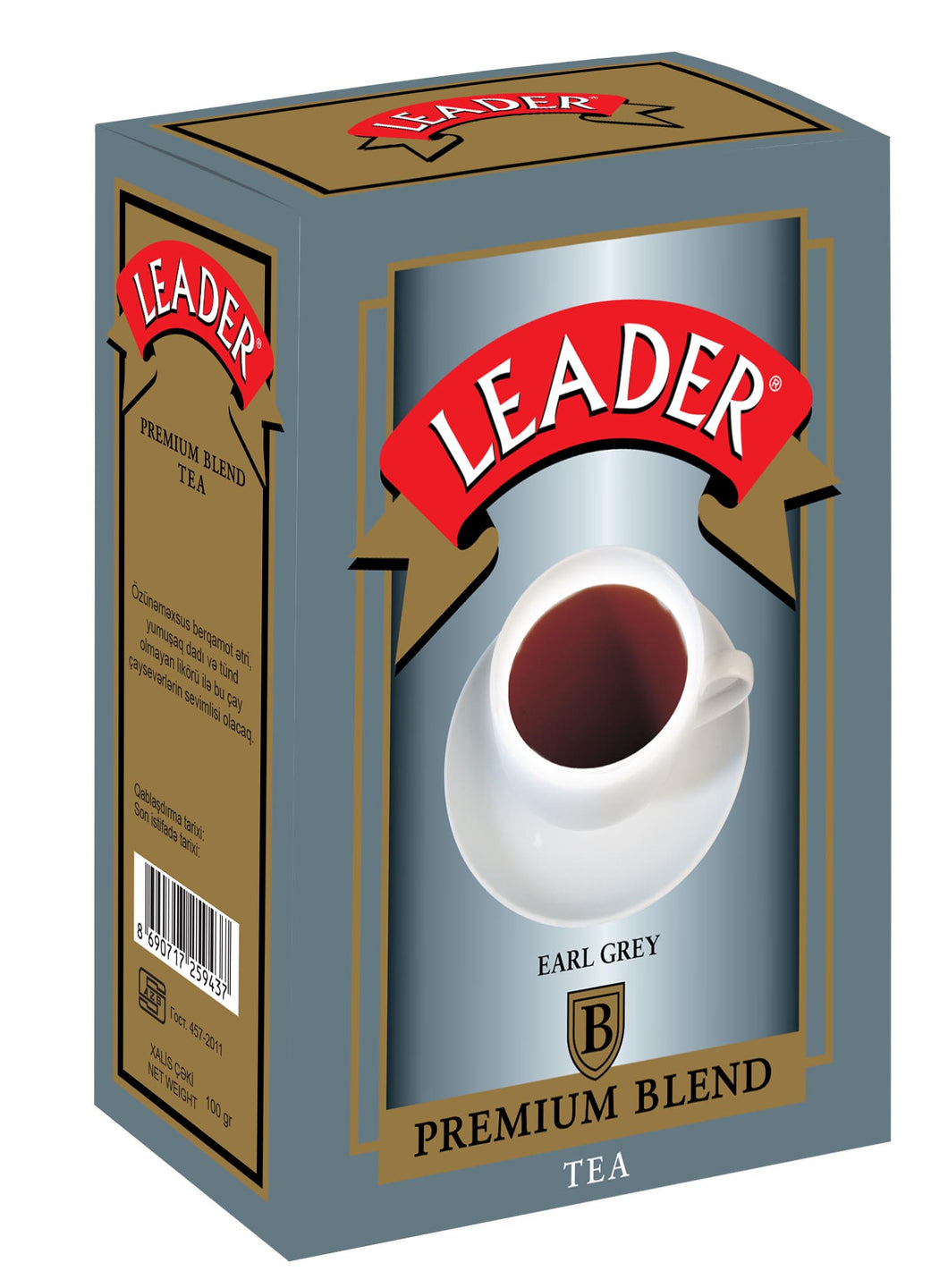 Leader Earl Grey Çayı 100 Gr